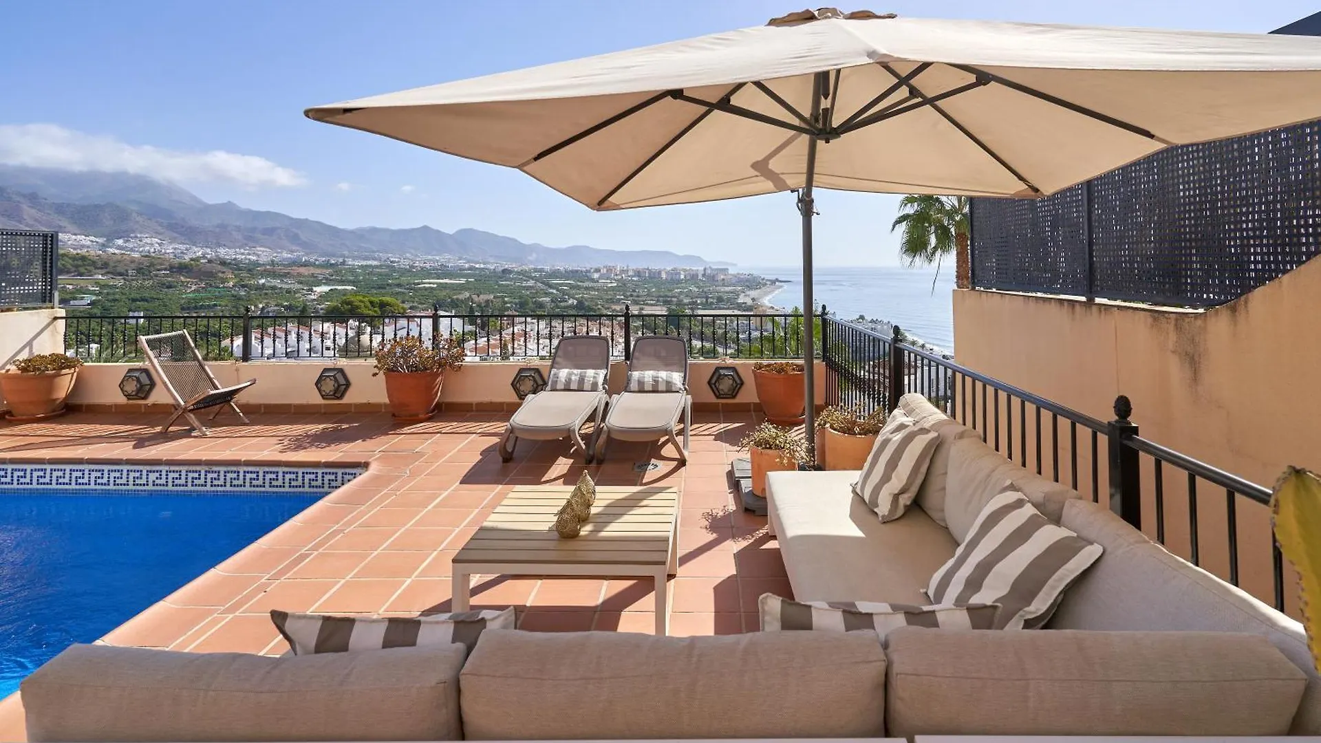 Balcon Bella Vista Villa Nerja Spain